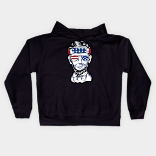 Awesome American Abraham Lincoln Kids Hoodie